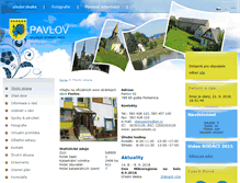 Tablet Screenshot of pavlovulostic.cz